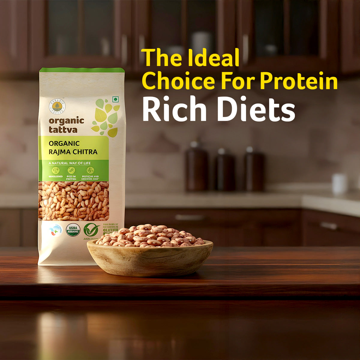 Organic Tattva Organic Rajma Chitra