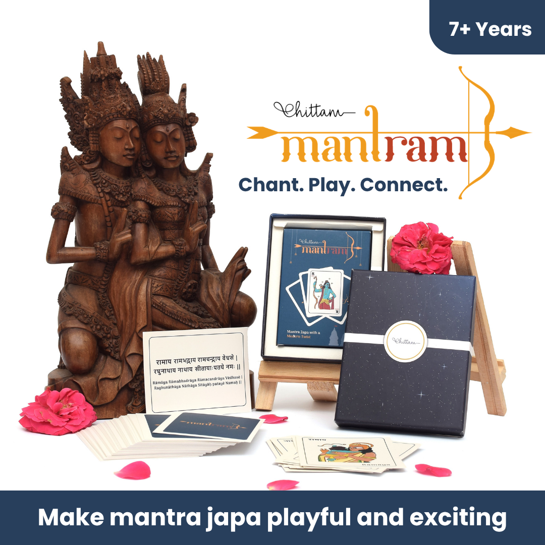Mantram by Chittam| Mantra Chanting Card Game for Kids | Ages 7+