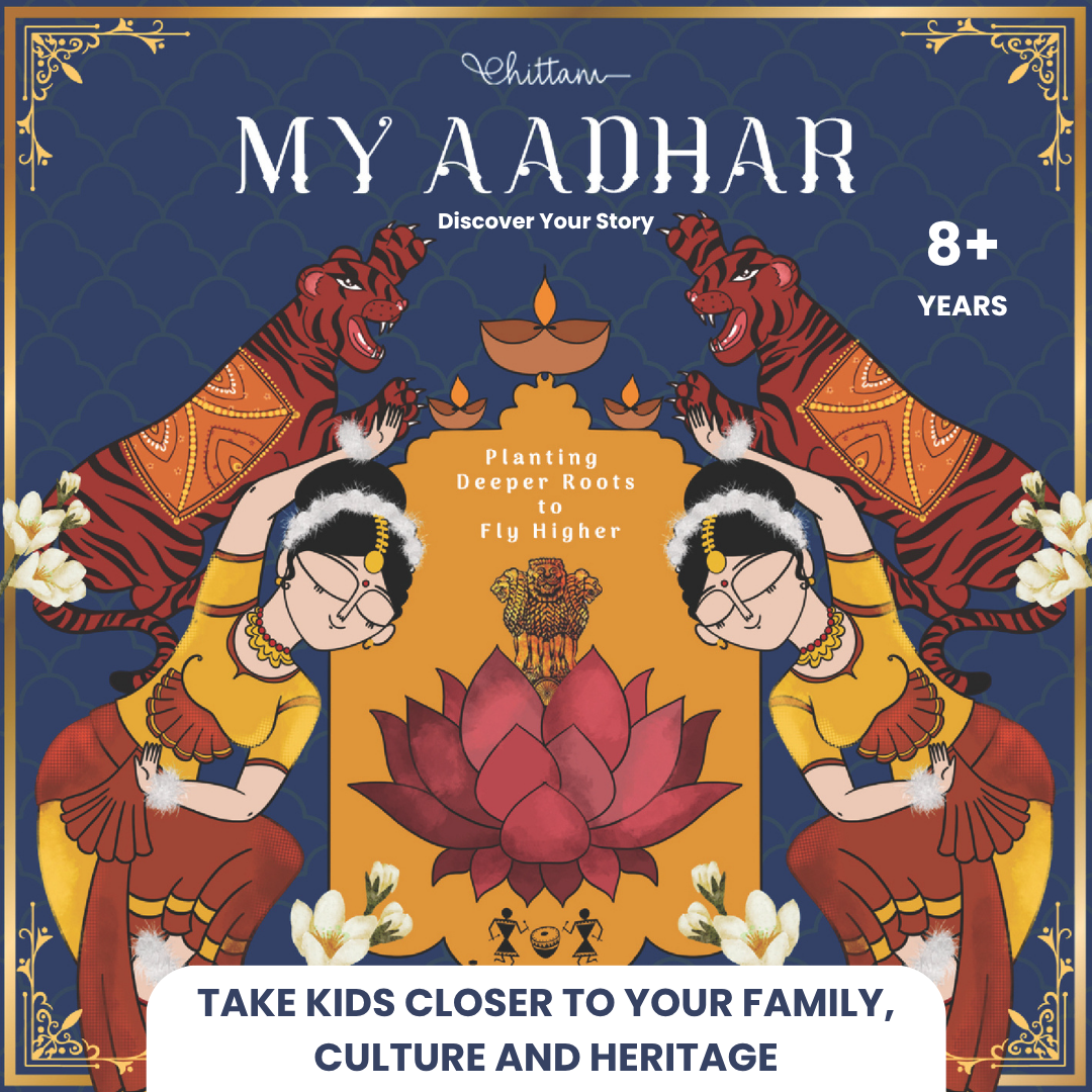 My Aadhar by Chittam| Indian Heritage & Family Roots Activity Book for Kids | Ages 8+