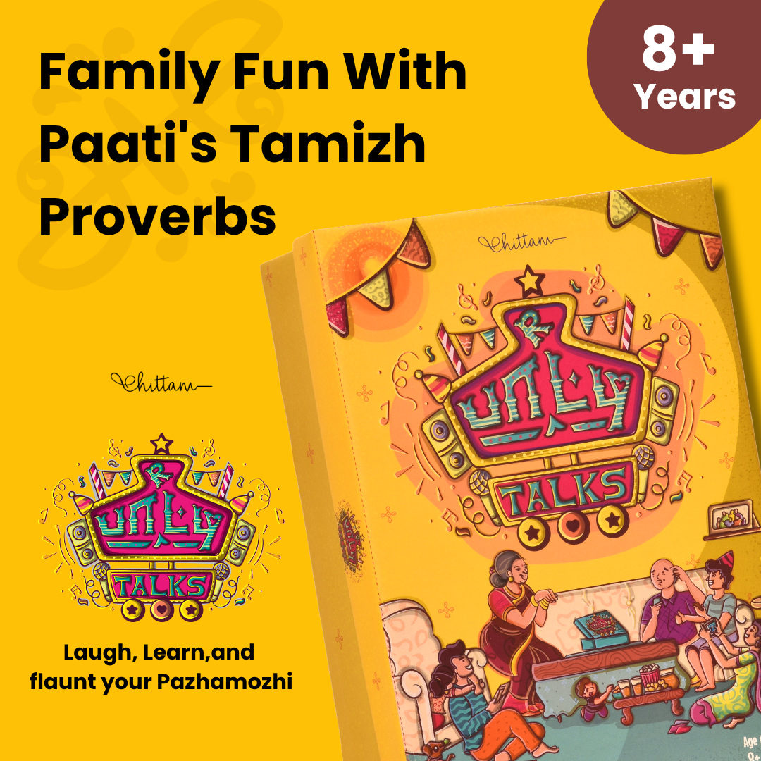 பா(R)ட்டி Talks by Chittam | Tamil Proverbs Board Game | Ages 10+