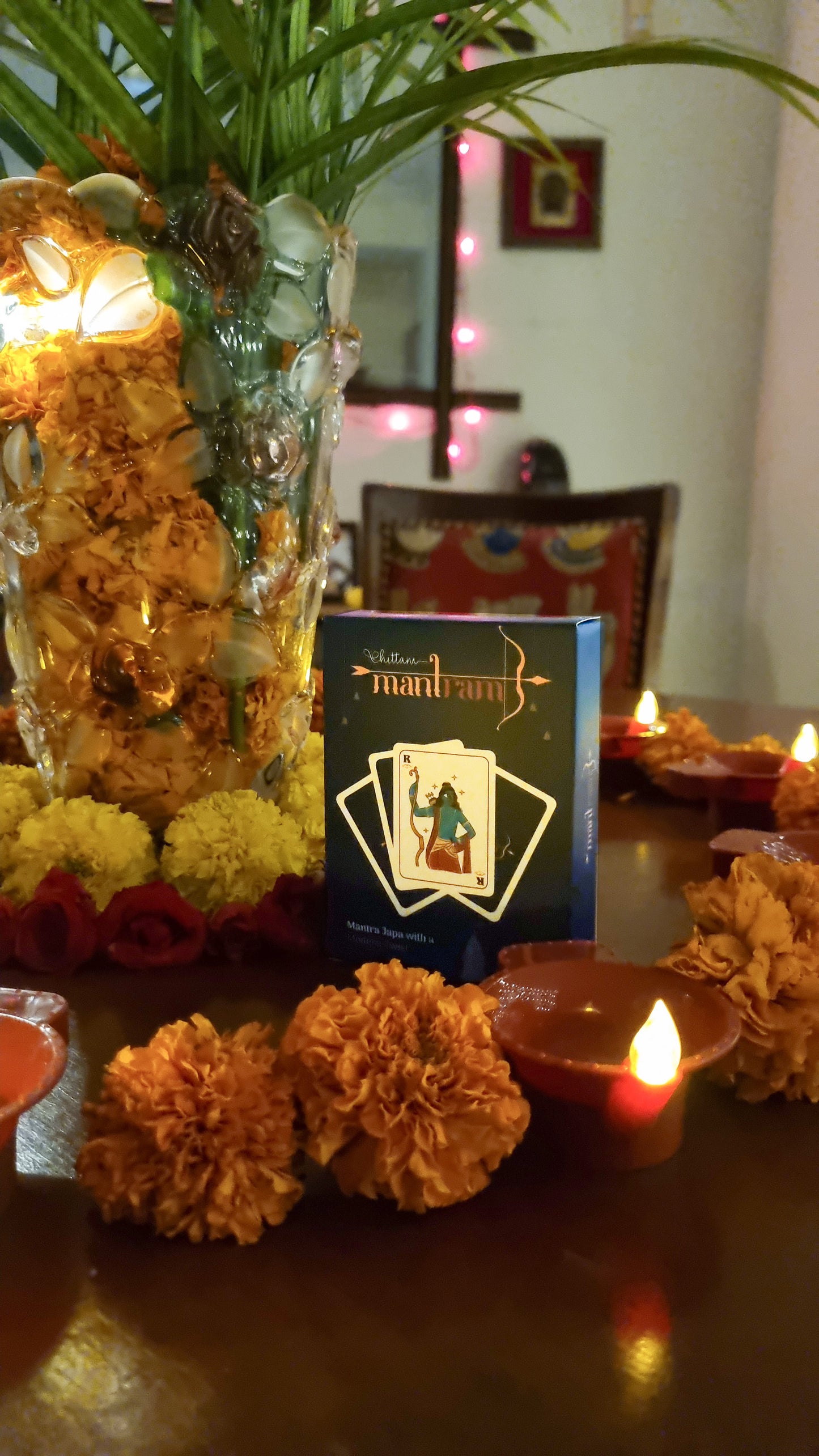 Mantram by Chittam| Mantra Chanting Card Game for Kids | Ages 7+