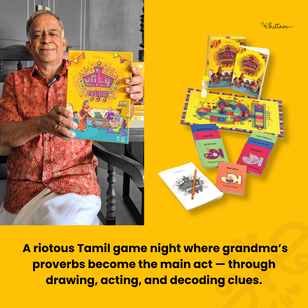 பா(R)ட்டி Talks by Chittam | Tamil Proverbs Board Game | Ages 10+
