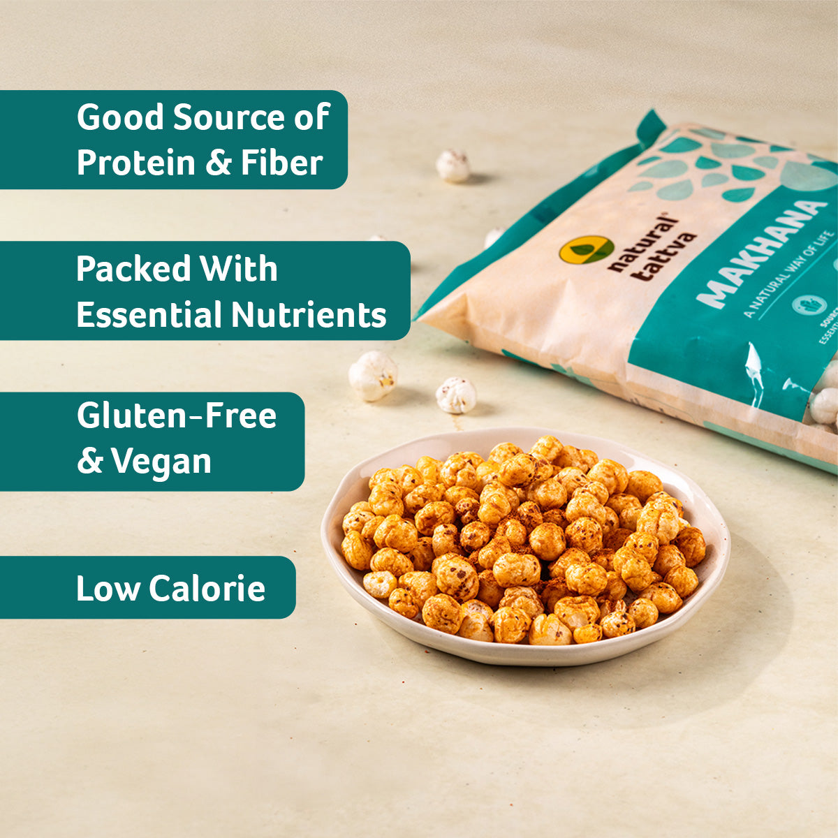 Organic Tattva NATURAL TATTVA Makhana