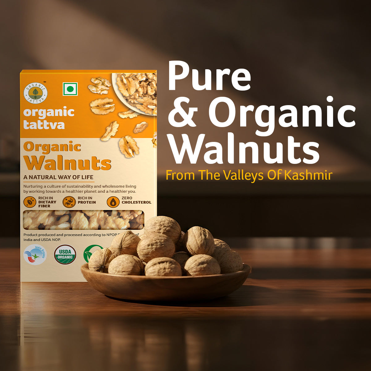 Organic Tattva Organic Kashmiri Walnuts