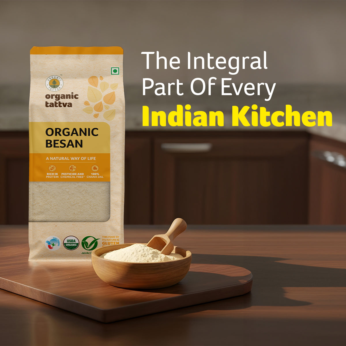Organic Tattva Organic Besan