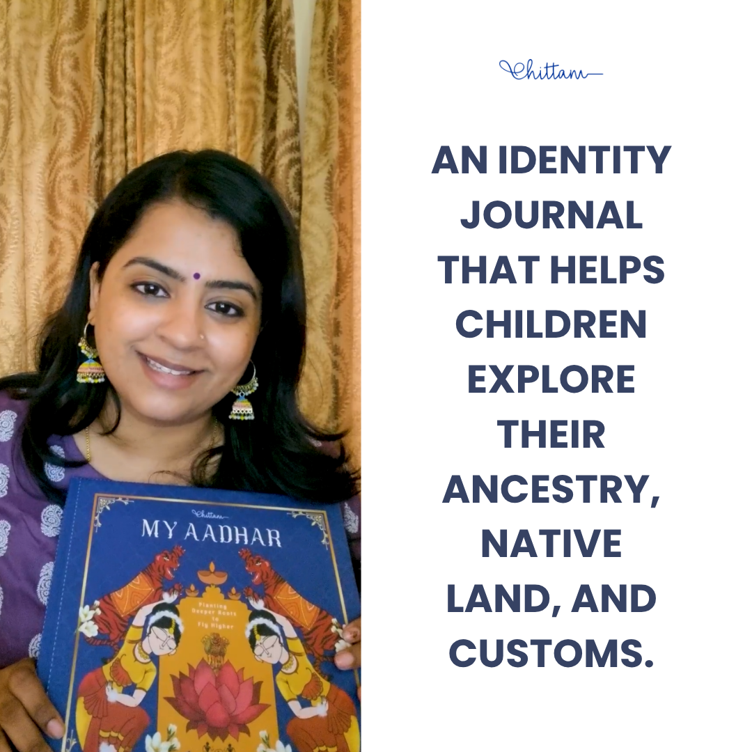 My Aadhar by Chittam| Indian Heritage & Family Roots Activity Book for Kids | Ages 8+