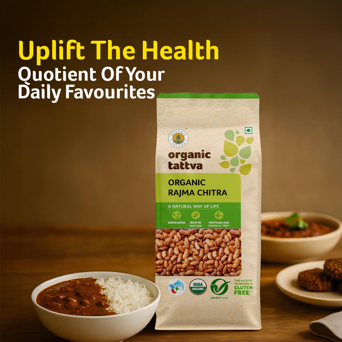 Organic Tattva Organic Rajma Chitra