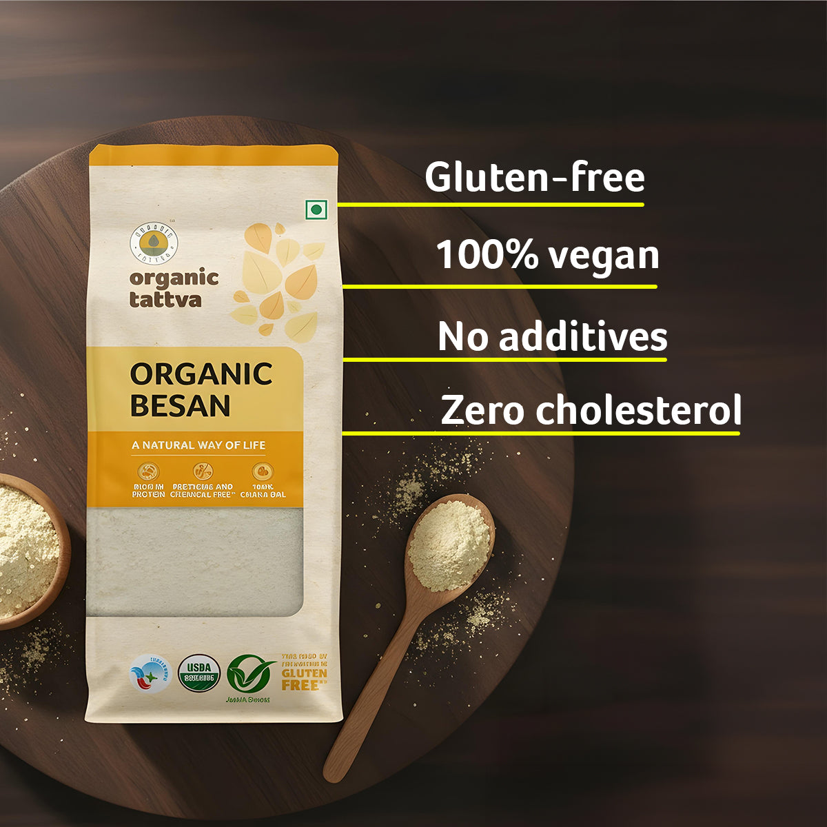Organic Tattva Organic Besan