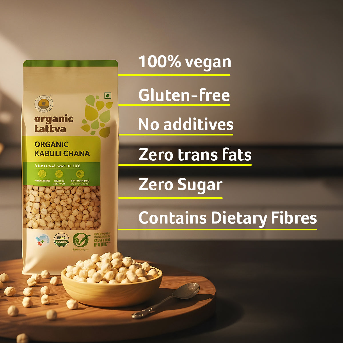 Organic Tattva Organic Kabuli Chana