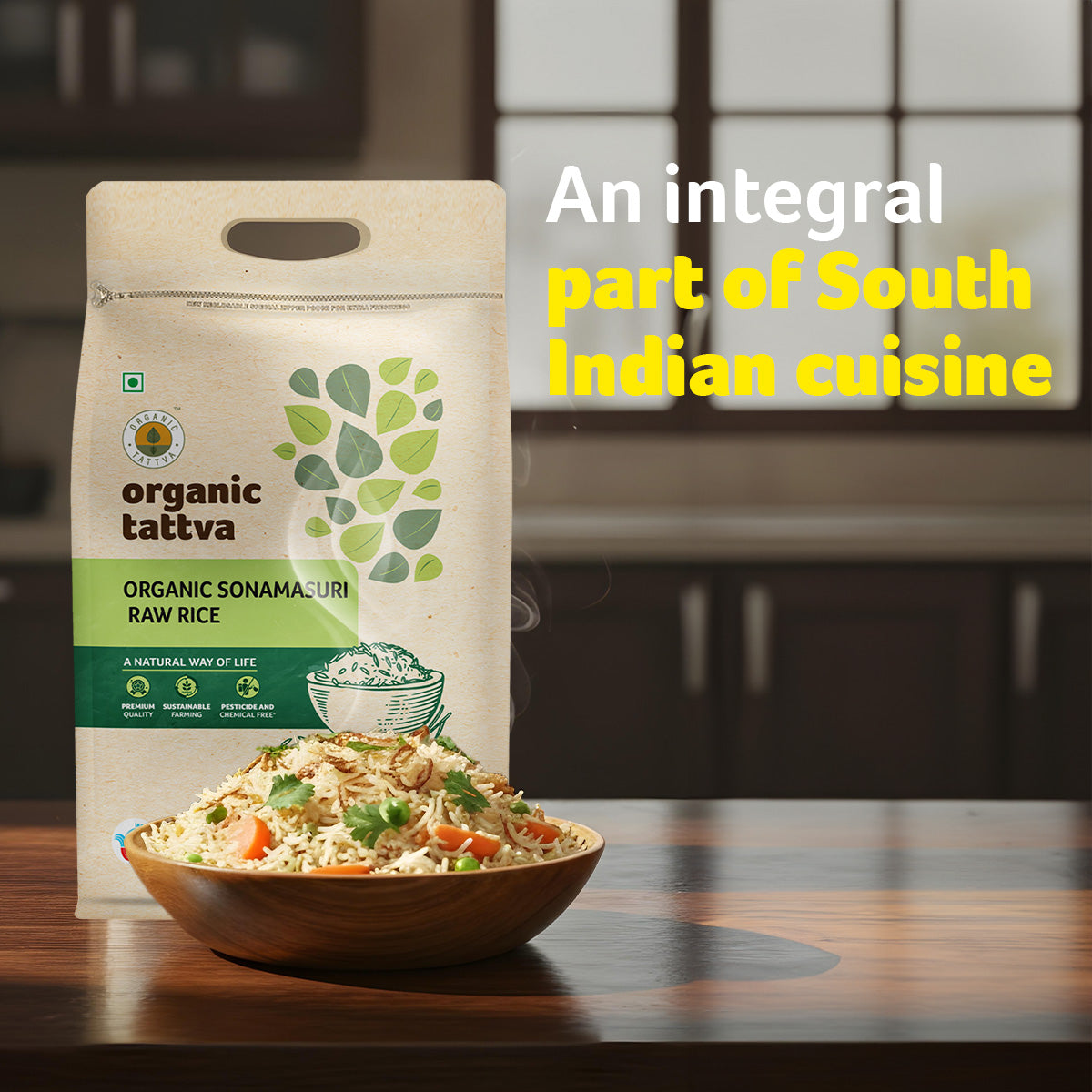 Organic Tattva Organic Sonamasuri Rice White