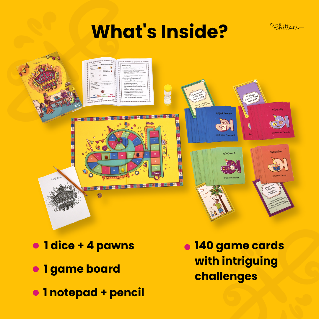 பா(R)ட்டி Talks by Chittam | Tamil Proverbs Board Game | Ages 10+
