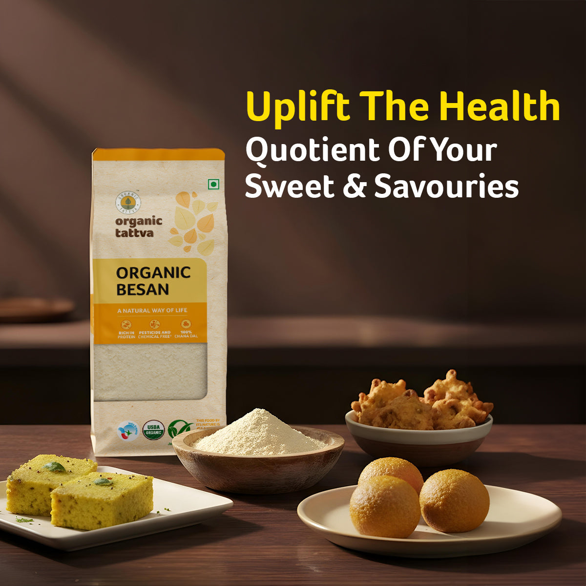Organic Tattva Organic Besan
