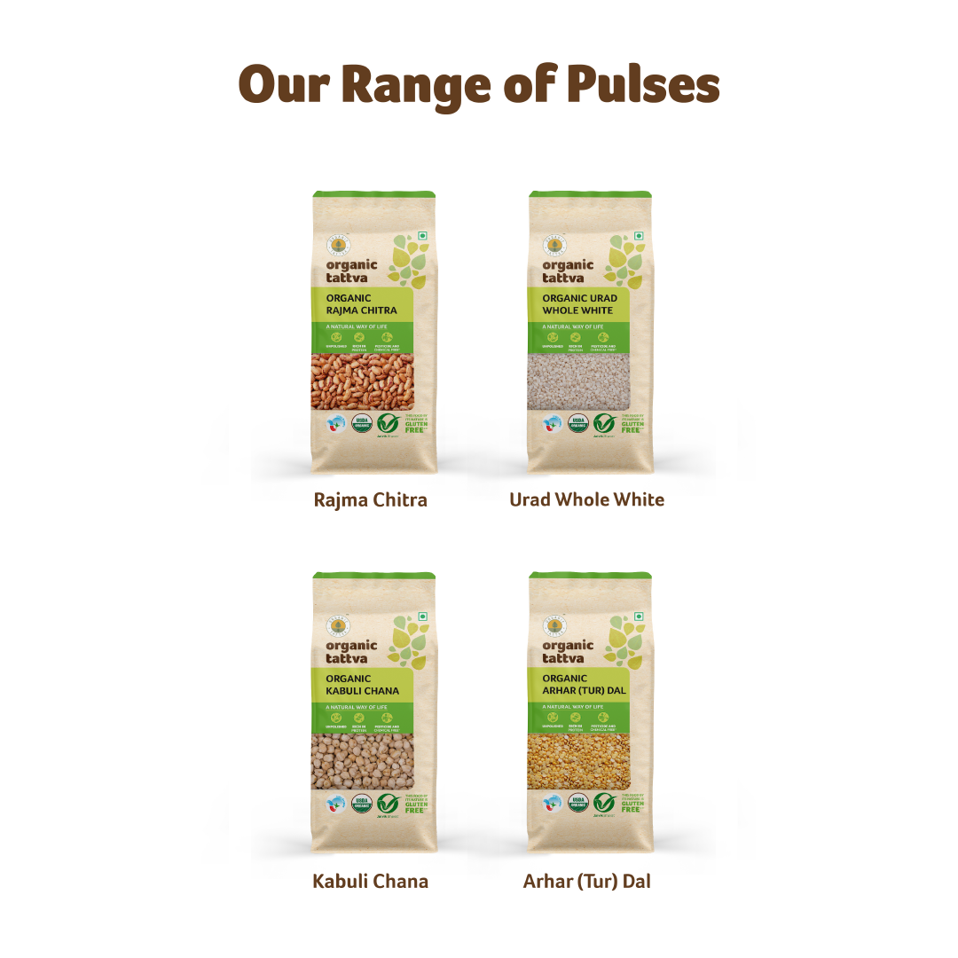 Organic Tattva Organic Moong Dal Green Split