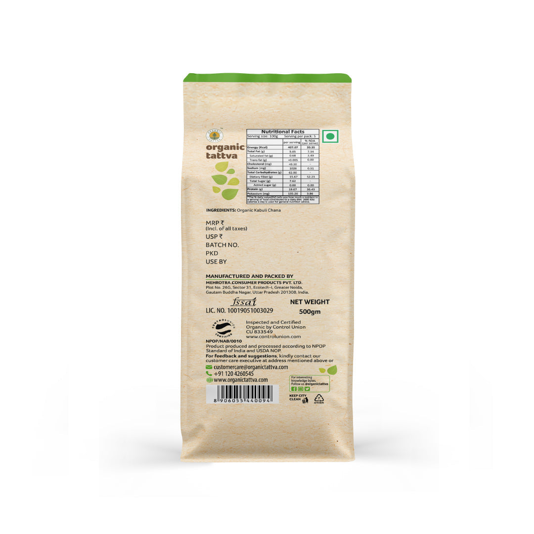 Organic Tattva Organic Kabuli Chana