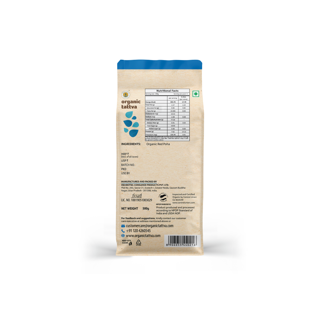 Organic Tattva Organic Red Poha