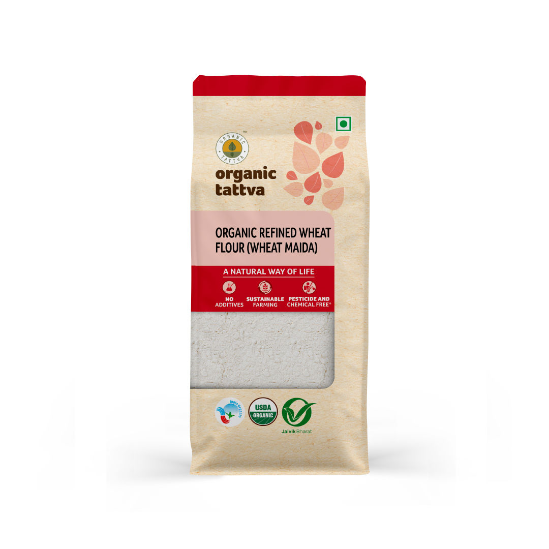 Organic Tattva Organic Refined Wheat Flour (Wheat Maida)