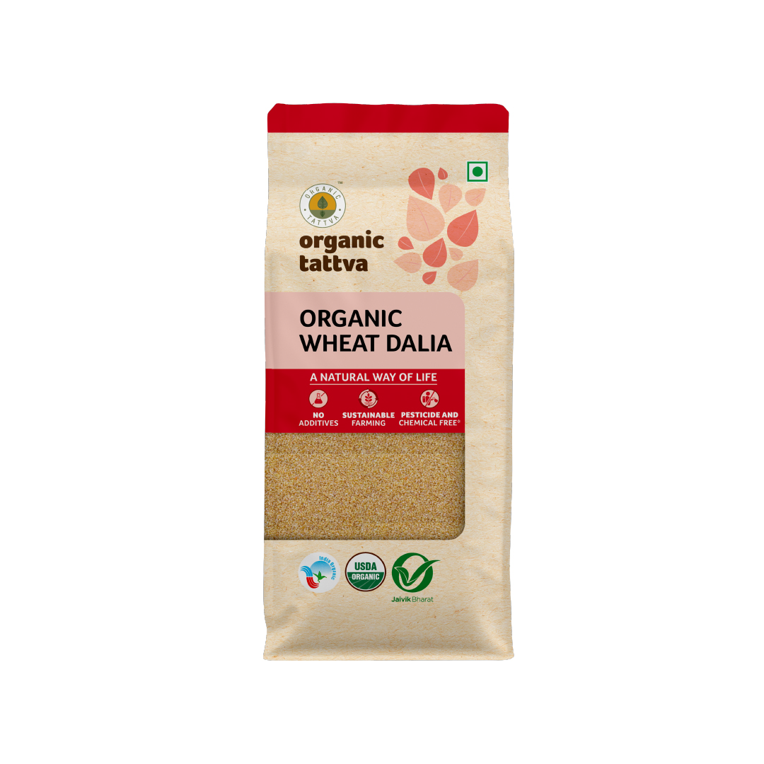 Organic Tattva Organic Wheat Dalia