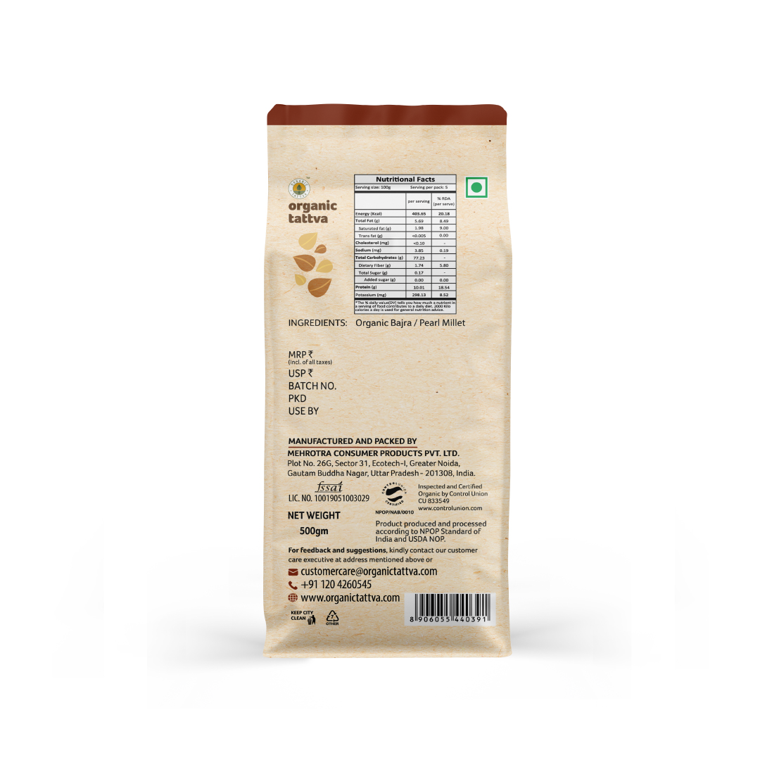 Organic Tattva Organic Bajra Flour