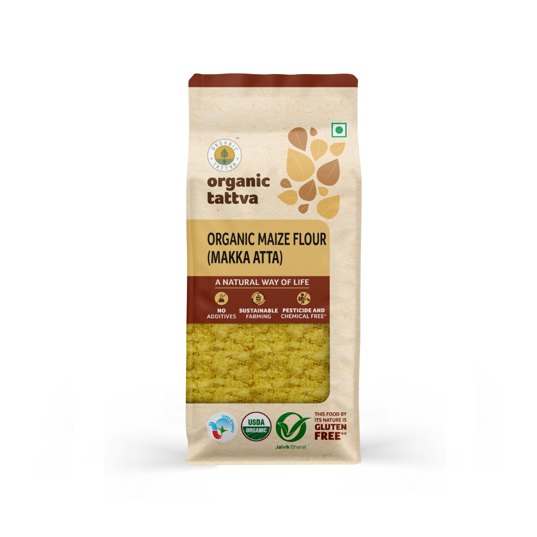 Organic Tattva Organic Maize Flour (Makka Atta)