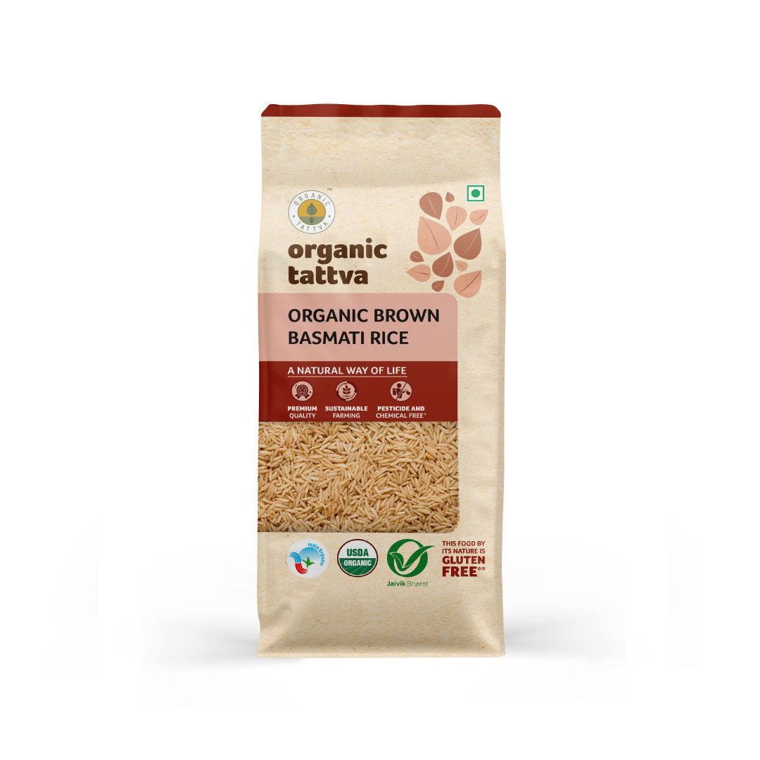 Organic Tattva Organic Brown Basmati Rice