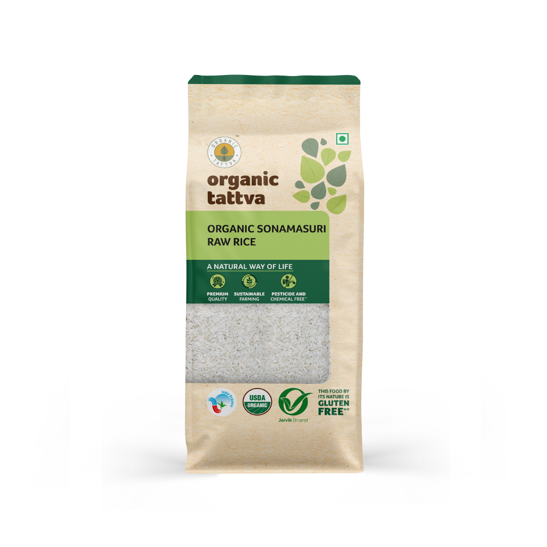 Organic Tattva Organic Sonamasuri Rice White