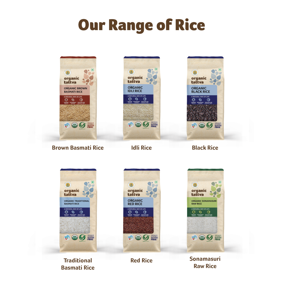 Organic Tattva Organic Sonamasuri Rice White
