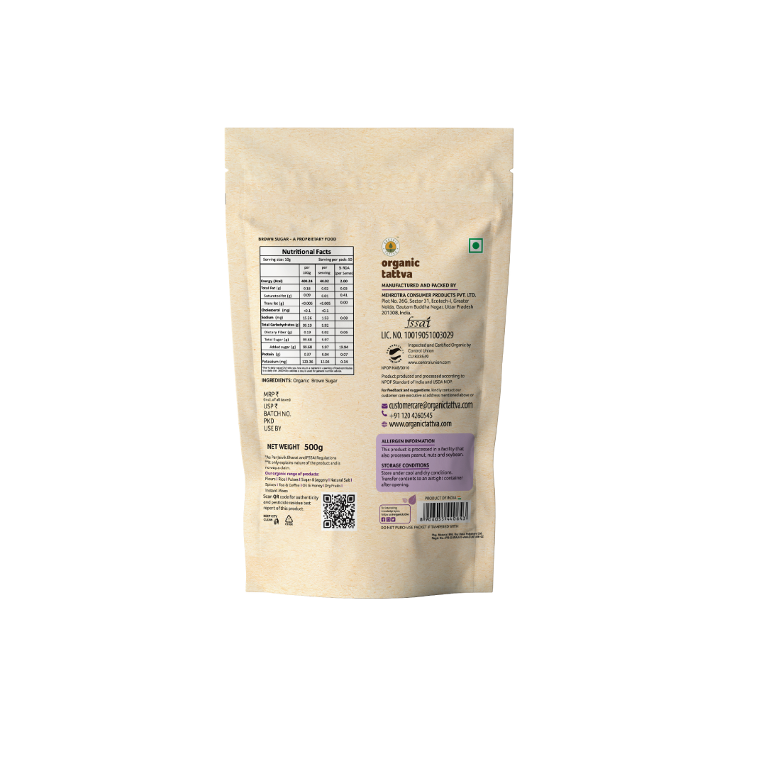 Organic Tattva Organic Brown Sugar