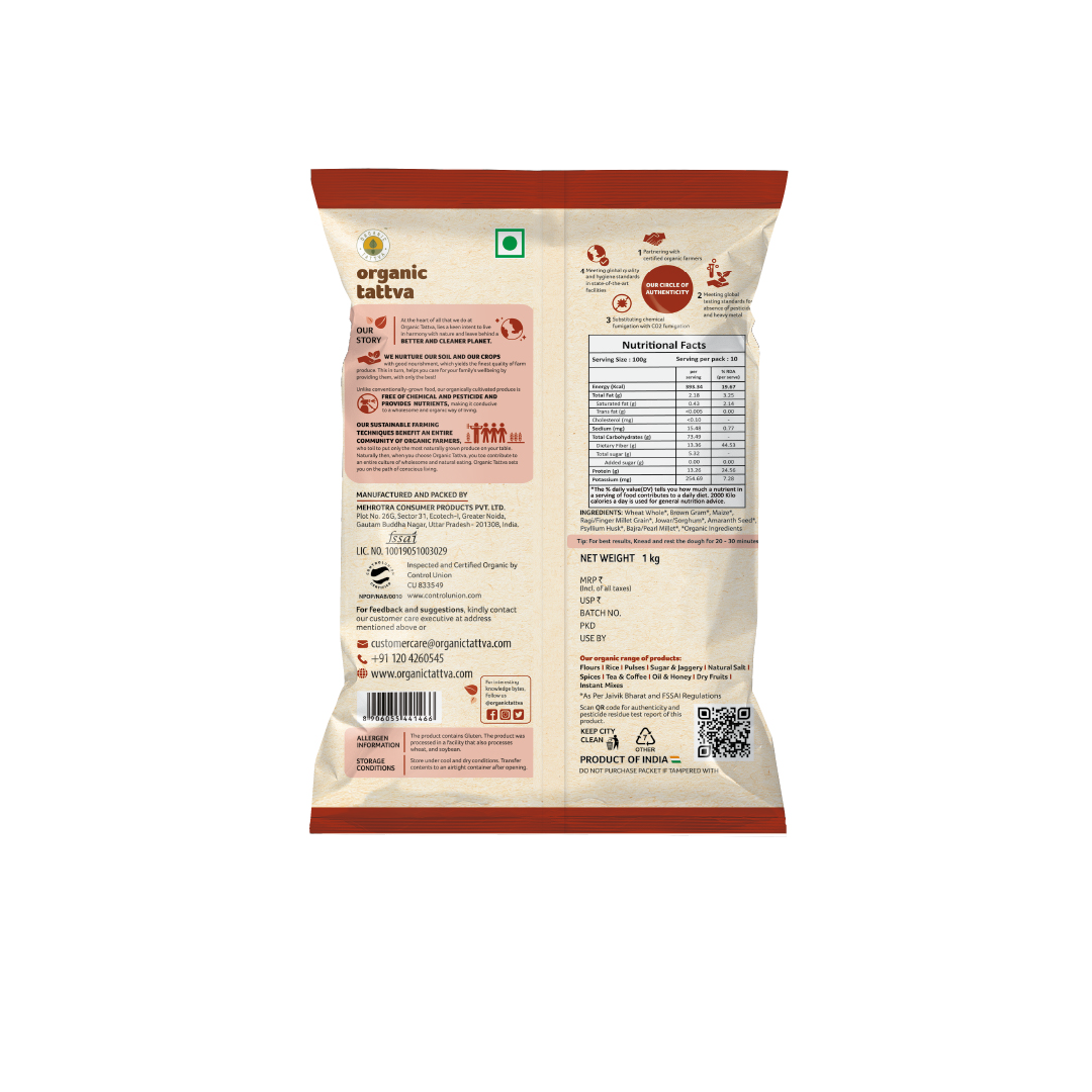 Organic Tattva Organic Multigrain Flour