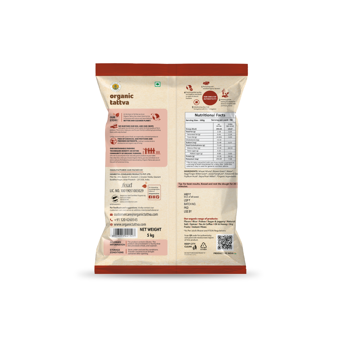 Organic Tattva Organic Multigrain Flour