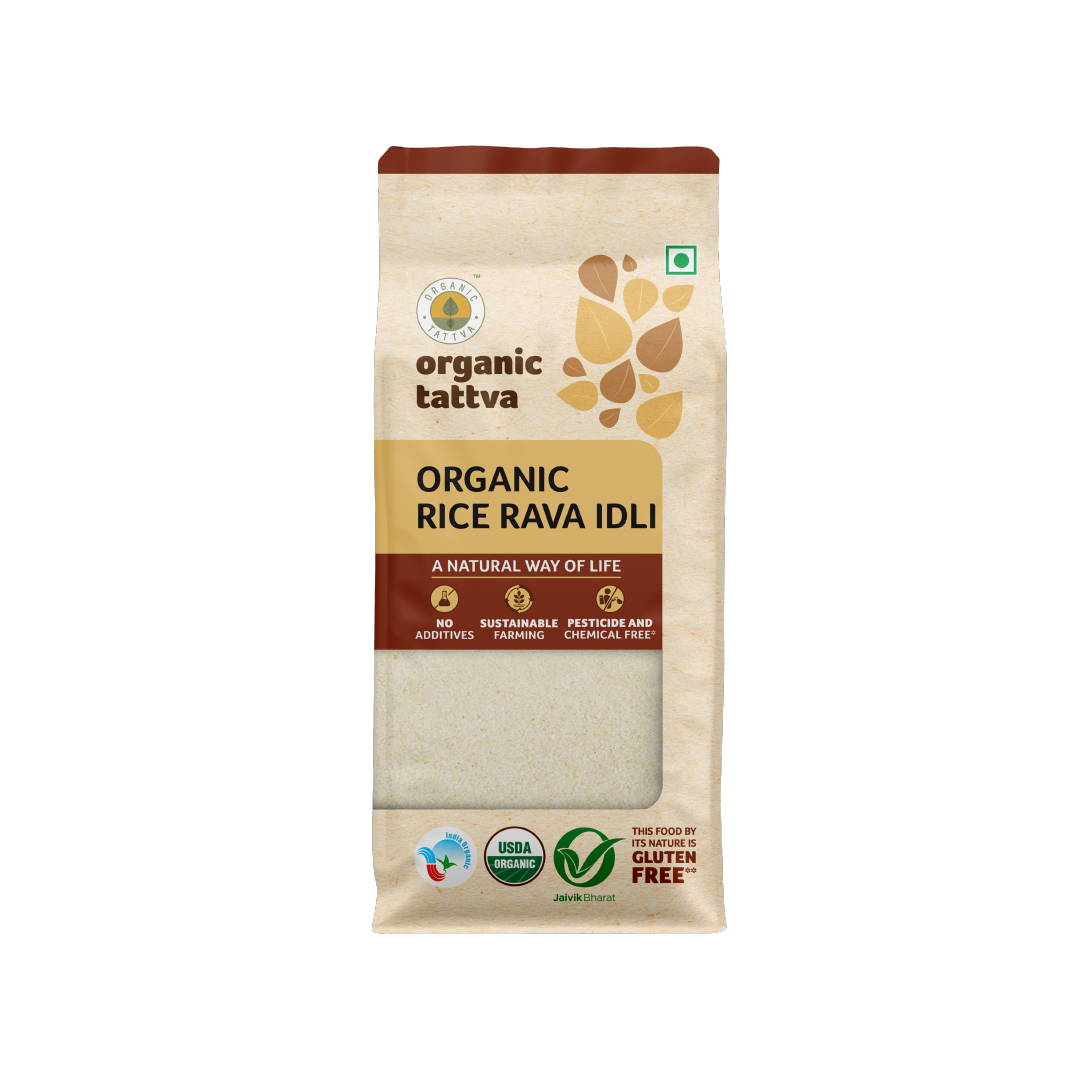 Organic Tattva Organic Rice Rava Idli