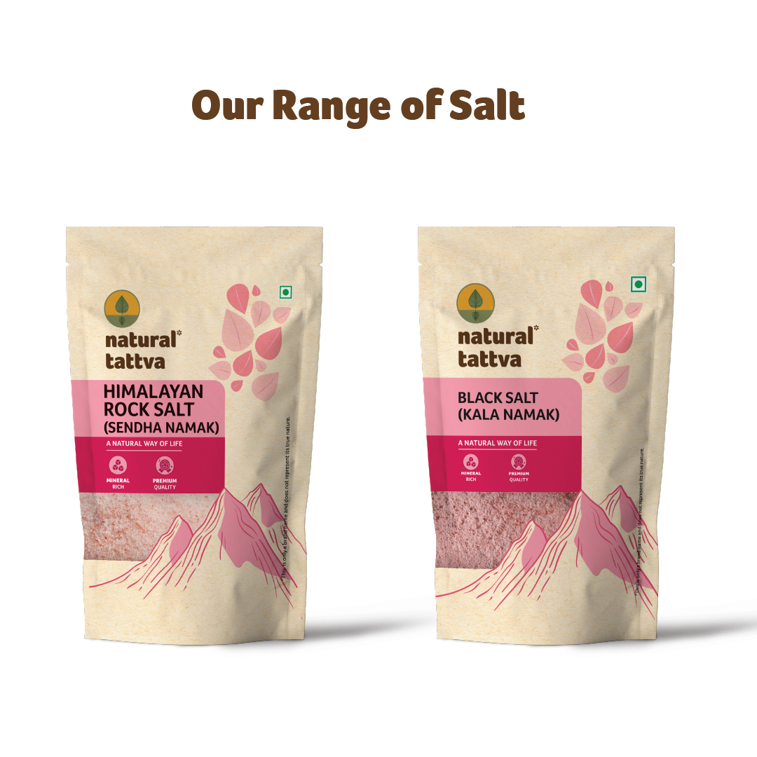 Organic Tattva NATURAL TATTVA Himalayan Pink Salt Granules