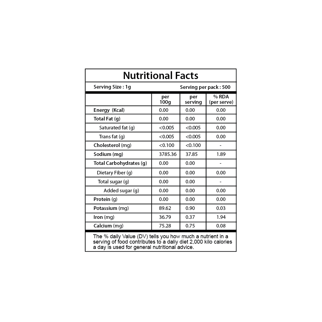 Organic Tattva NATURAL TATTVA Black Salt