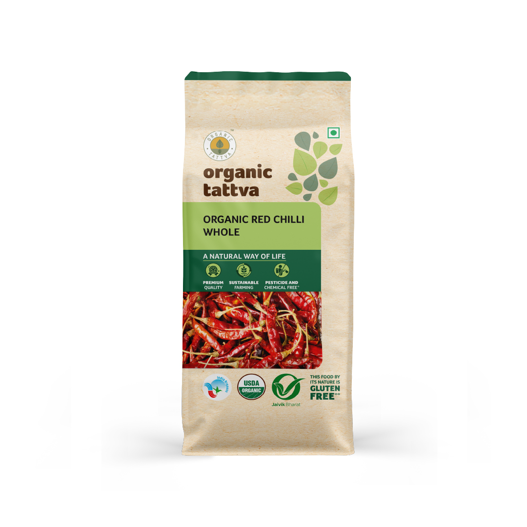 Organic Tattva Organic Red Chilli Whole