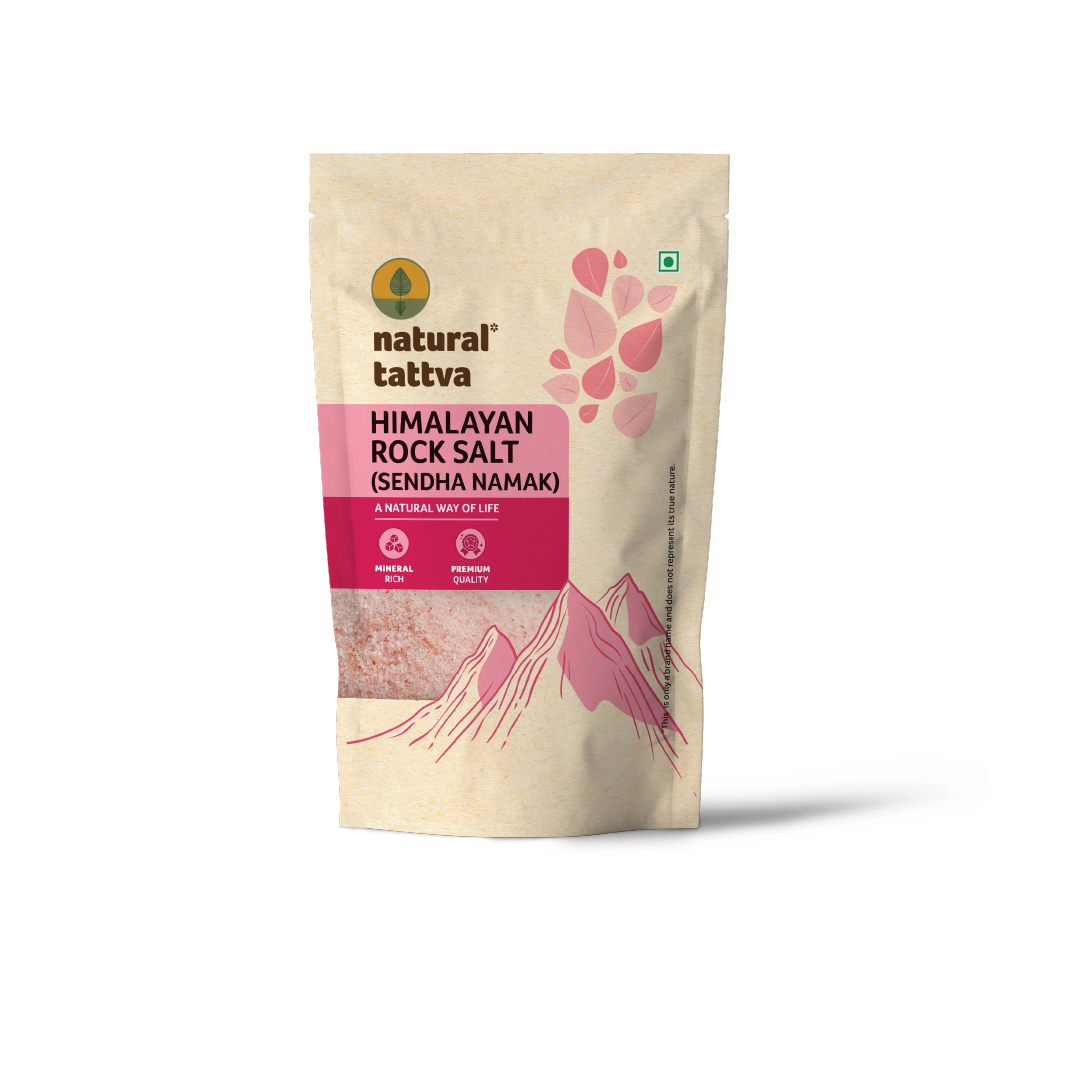 Organic Tattva NATURAL TATTVA Himalayan Rock Salt (Sendha Namak)