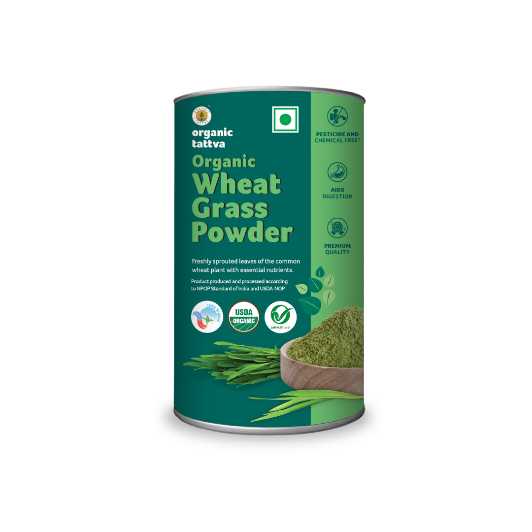 Organic Tattva Organic Wheat Grass Powder