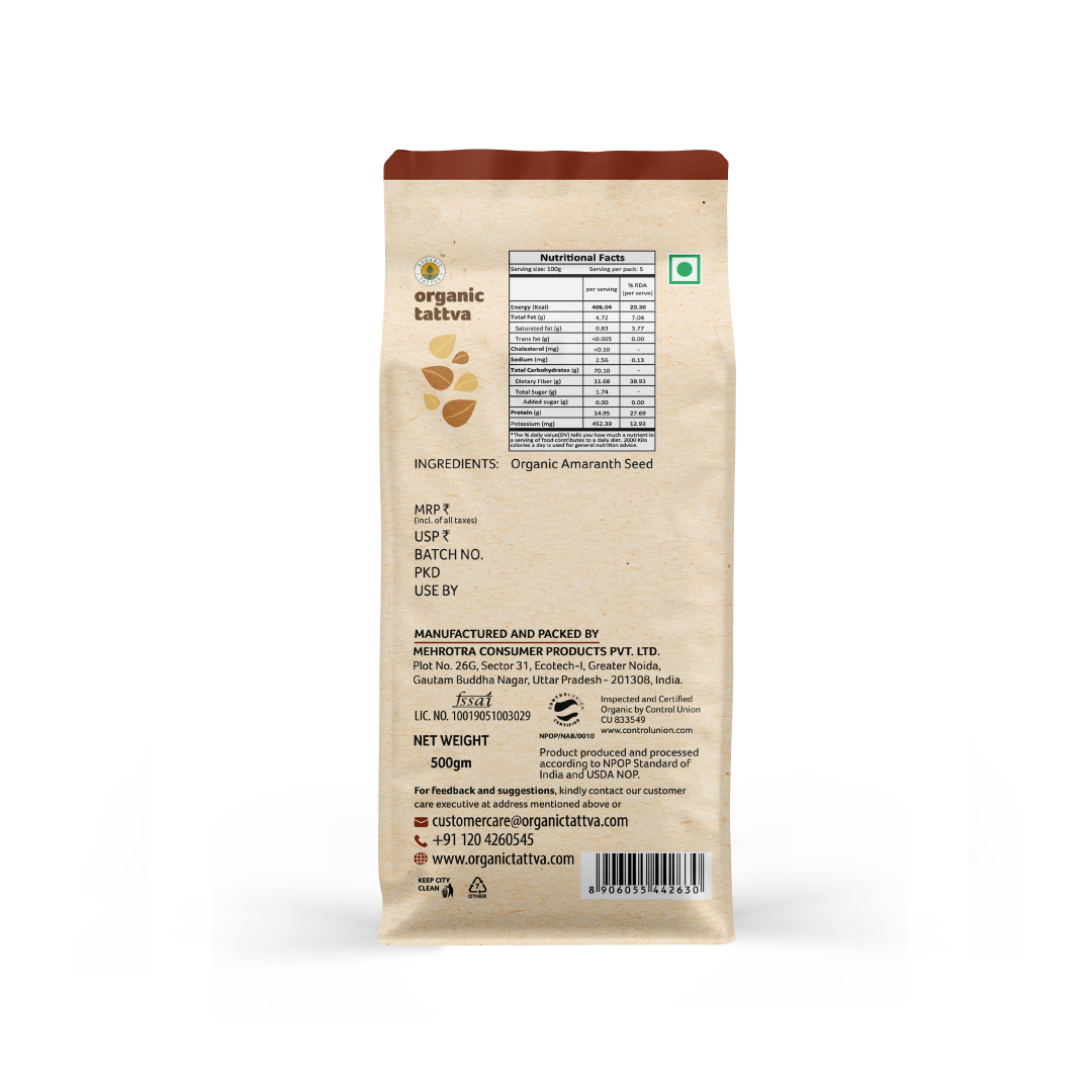 Organic Tattva Organic Amaranth Flour