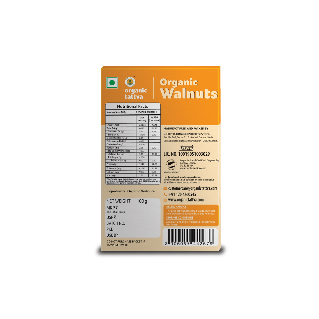 Organic Tattva Organic Kashmiri Walnuts