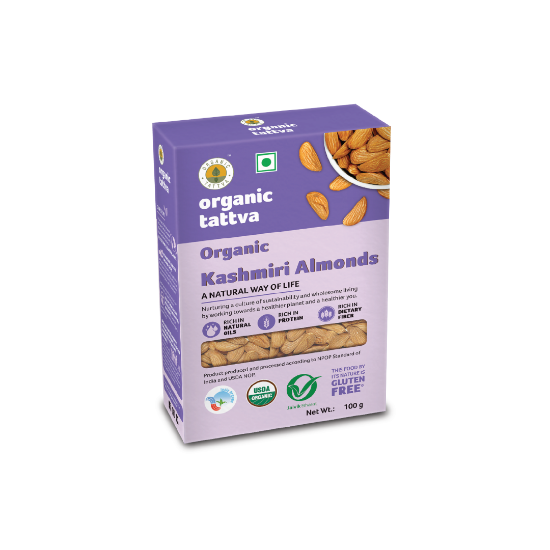 Organic Tattva Organic Kashmiri Almonds