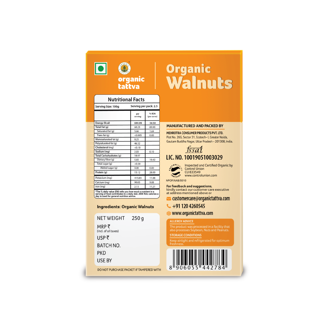 Organic Tattva Organic Kashmiri Walnuts