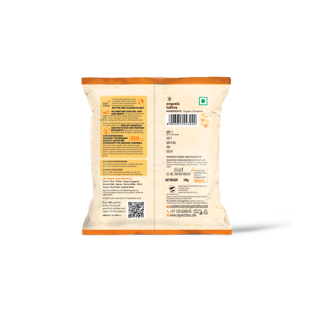 Organic Tattva Organic Cinnamon powder