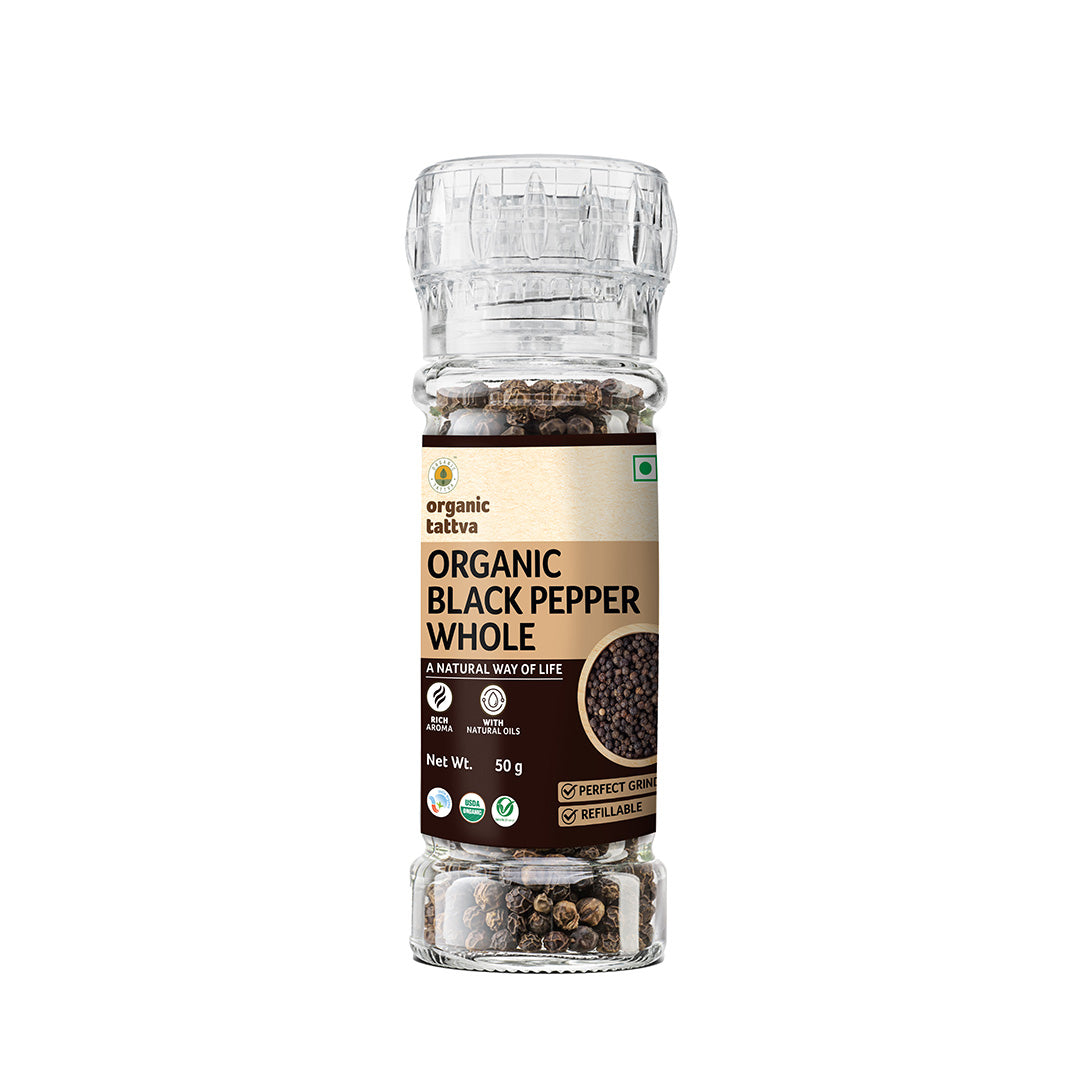 Organic Tattva Organic Black Pepper Grinder