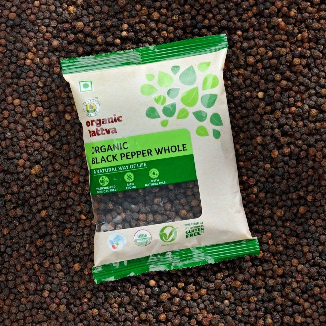 Organic Tattva Organic Black Pepper Whole