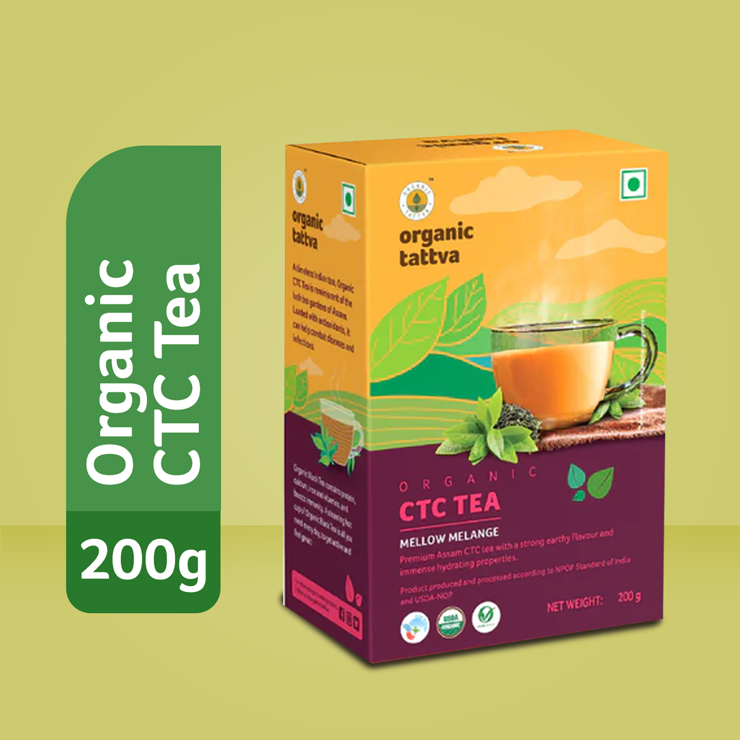 Organic Tattva Organic Black CTC Tea