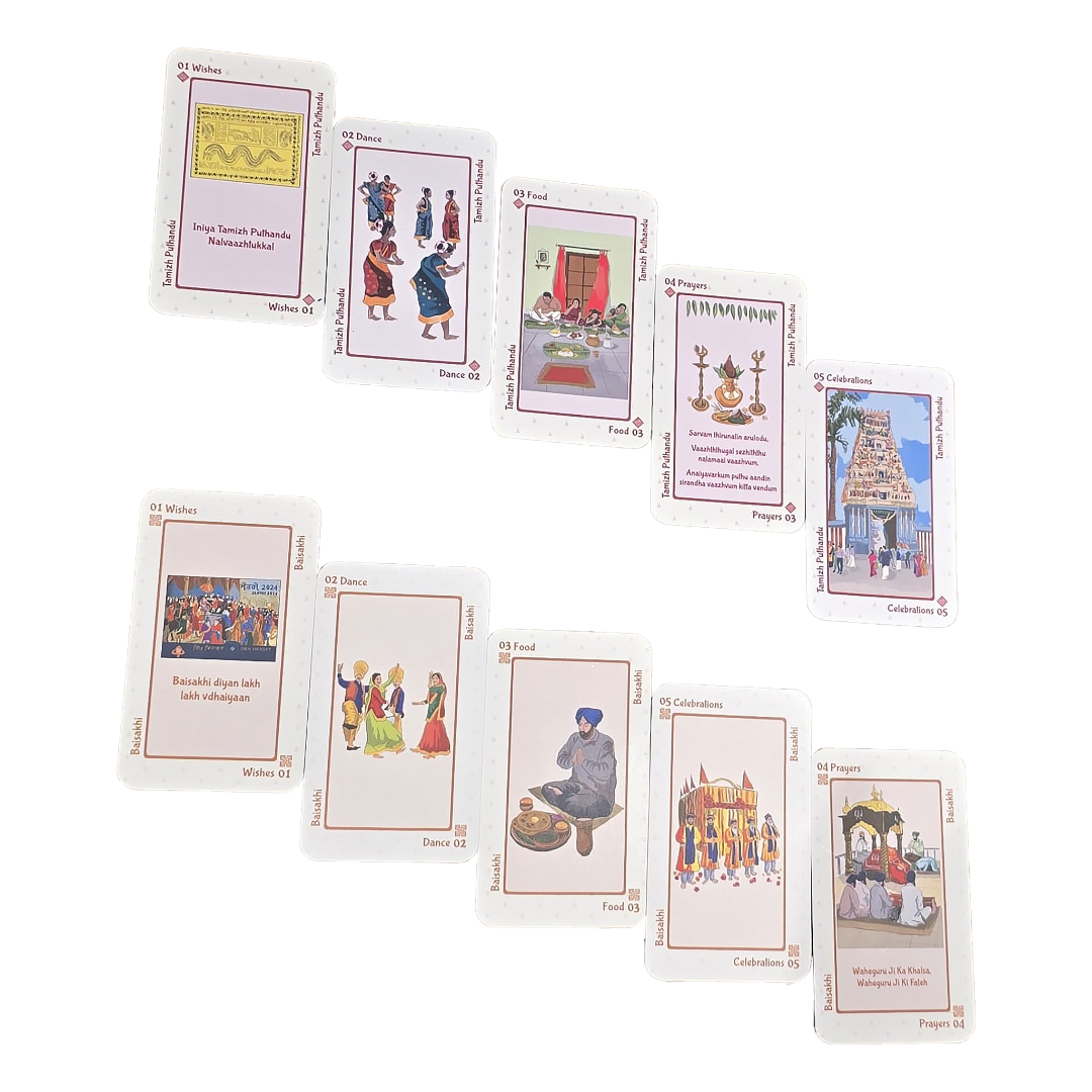 Utsav by Chittam| Indian Festivals Strategy Card Game | Ages 10+
