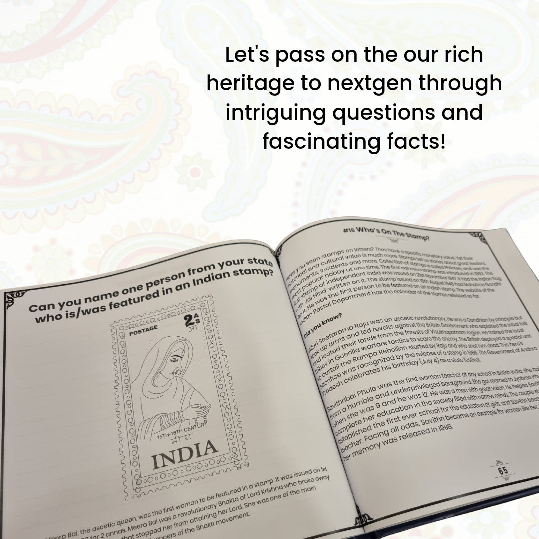 My Aadhar by Chittam| Indian Heritage & Family Roots Activity Book for Kids | Ages 8+