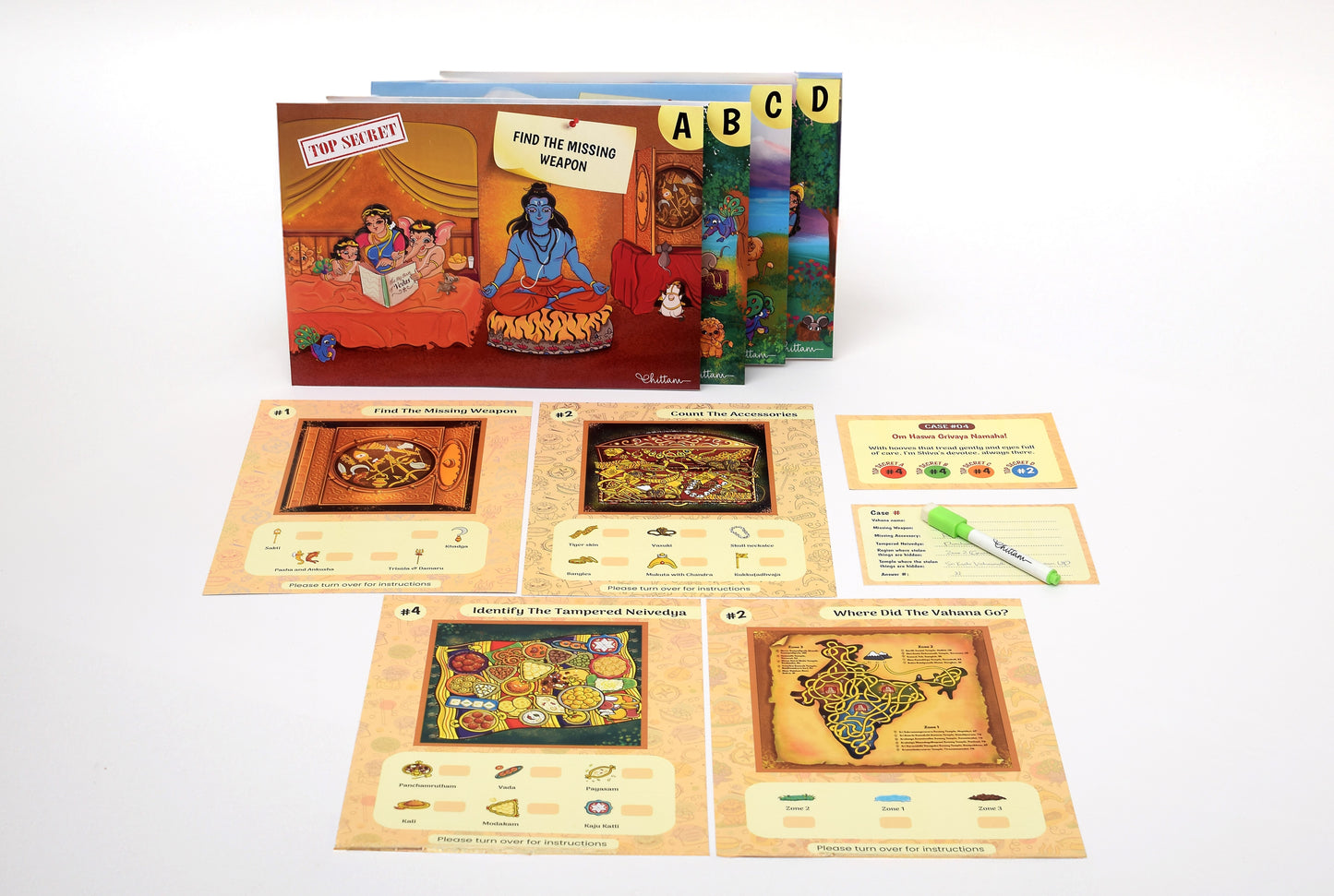 Narada 007: Operation Kailash by Chittam | Detective Board Game for Kids | Ages 7+