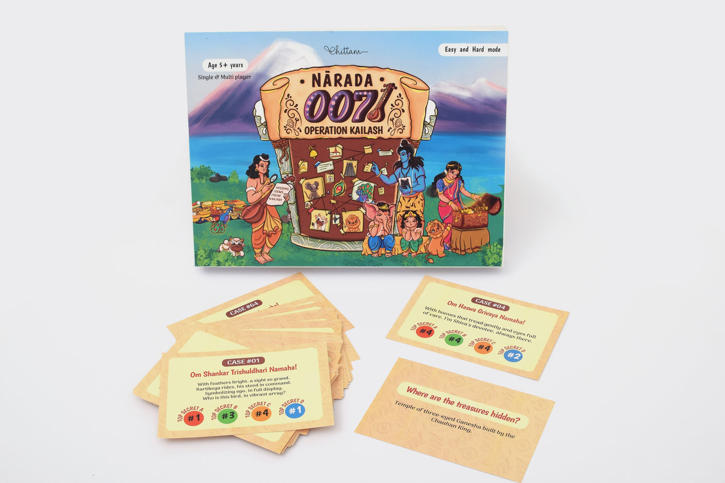 Narada 007: Operation Kailash by Chittam | Detective Board Game for Kids | Ages 7+