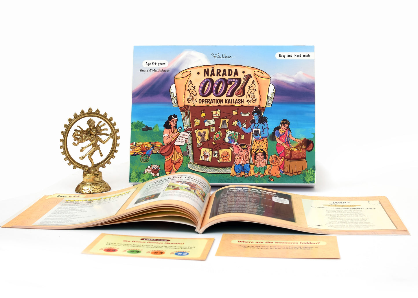 Narada 007: Operation Kailash by Chittam | Detective Board Game for Kids | Ages 7+