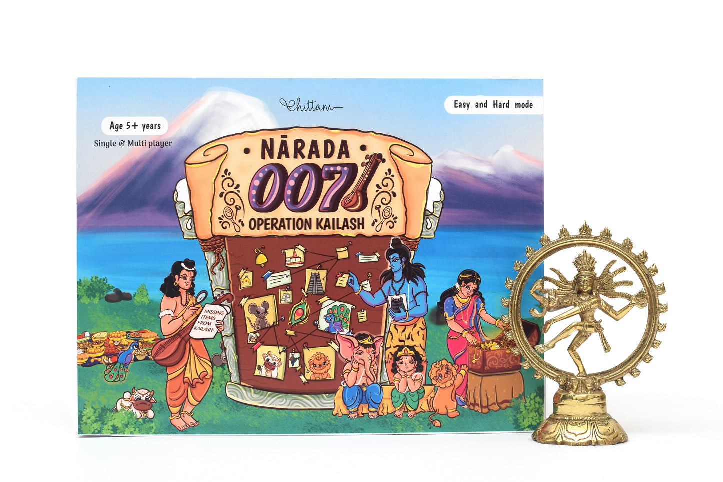 Narada 007: Operation Kailash by Chittam | Detective Board Game for Kids | Ages 7+