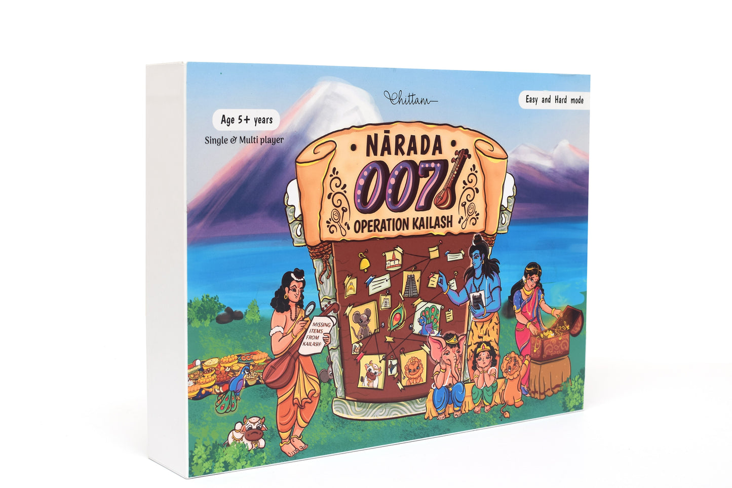 Narada 007: Operation Kailash by Chittam | Detective Board Game for Kids | Ages 7+